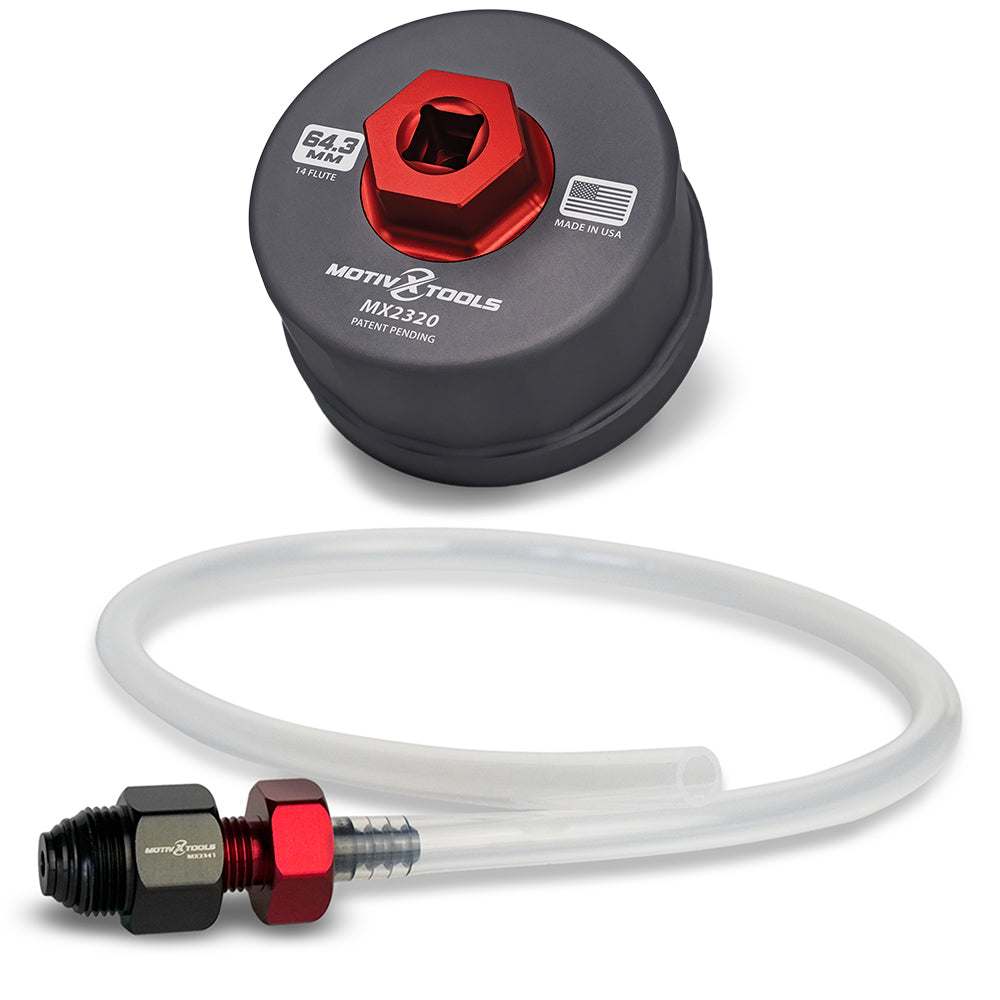 Oil Filter Wrench and Drain Tool Bundle