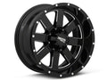 MO962 17x10 6x135.00/6x139.70 GLOSS BLACK W/ MILLED ACCENTS (24 mm)