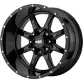 MO970 17x8 6x135.00/6x139.70 GLOSS BLACK (0 mm)