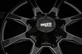 MO970 16x8 0mm Offset Gloss Black Milled Lip Wheel