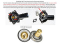 180-Degree Thermostat for 3.6L Pentastar V6