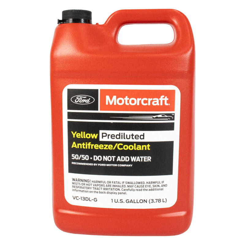 Yellow Prediluted Antifreeze/Coolant