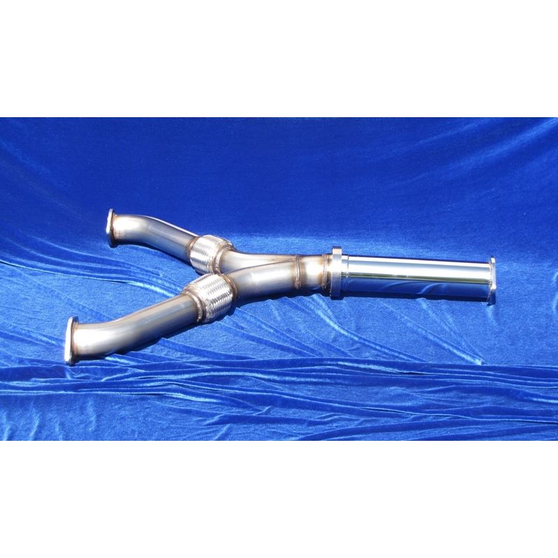 XYZ Pipe T-304 Stainless Steel Y-Pipe