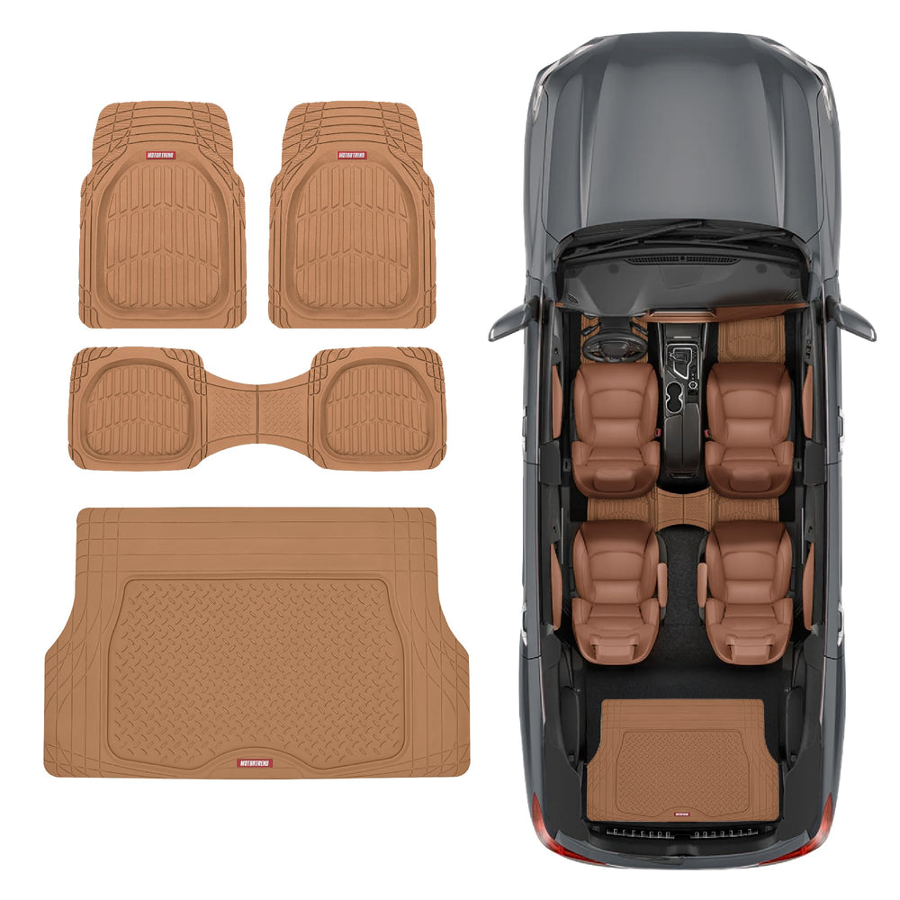 Deep Dish Trim-To-Fit Floor Mats