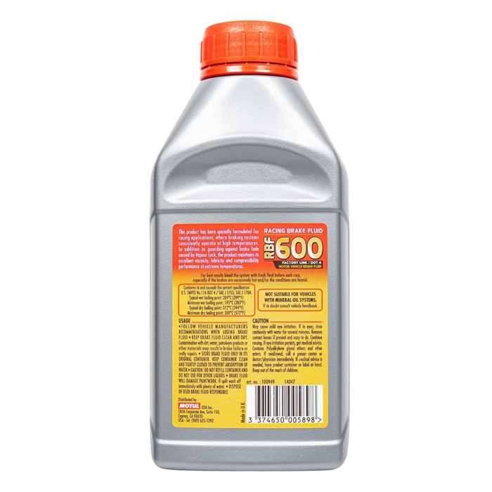 RBF 600 Factory Line Brake Fluid