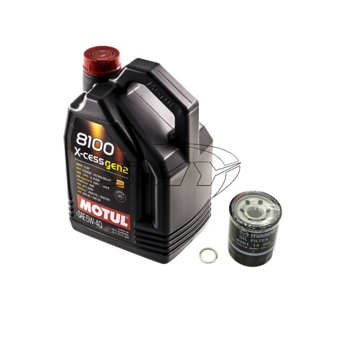8100 5w40 Synthetic Motor Oil Change Package