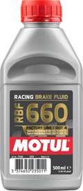 RBF660 100% Synthetic DOT 4 Racing Brake Fluid