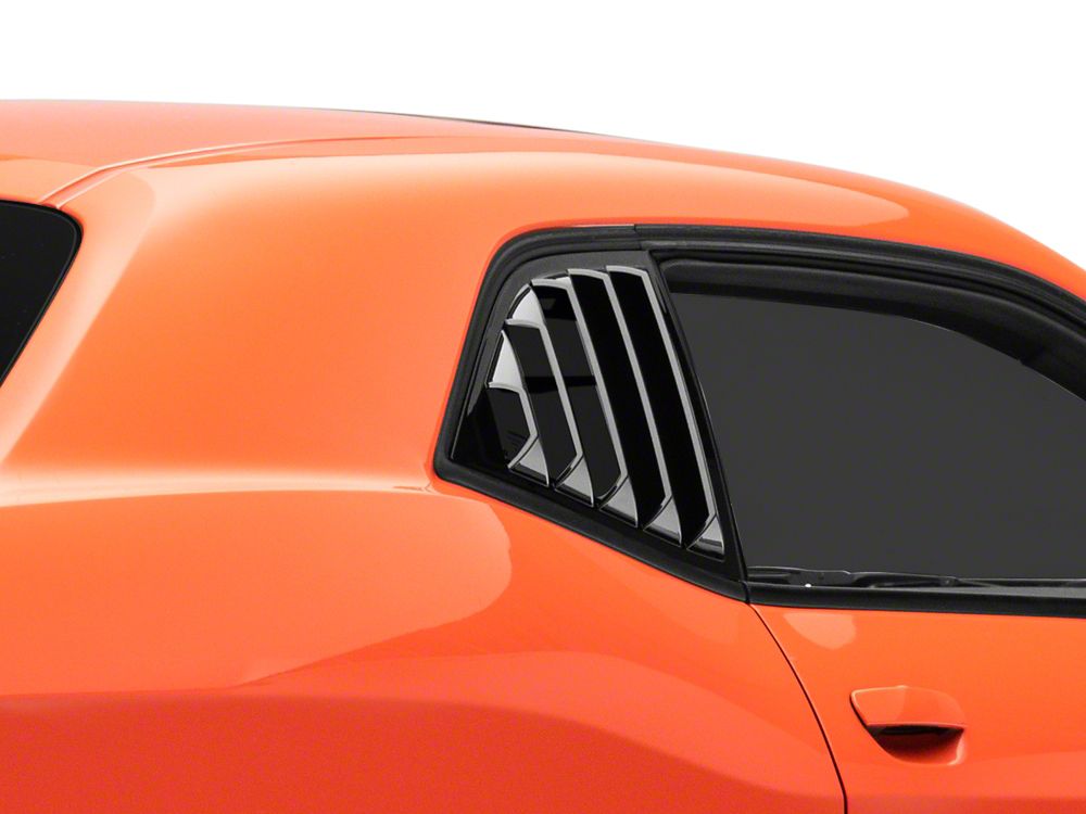 Gloss Black C-Pillar Louver Set
