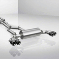 Titanium Exhaust System w/ Carbon Tips