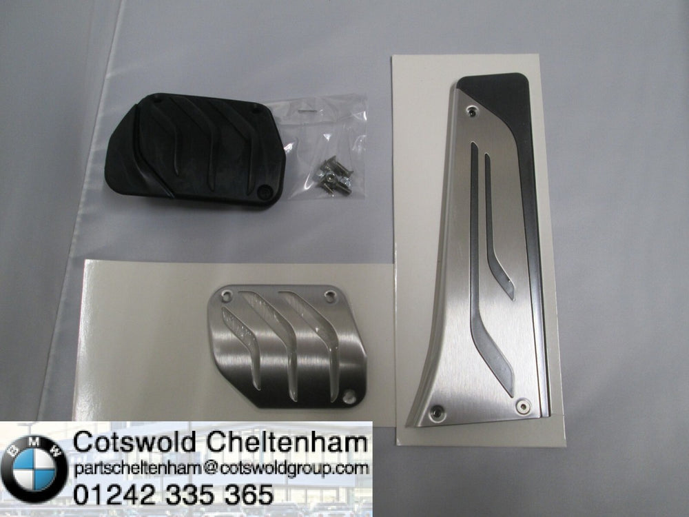 Stainless Steel Pedal Pad Set
