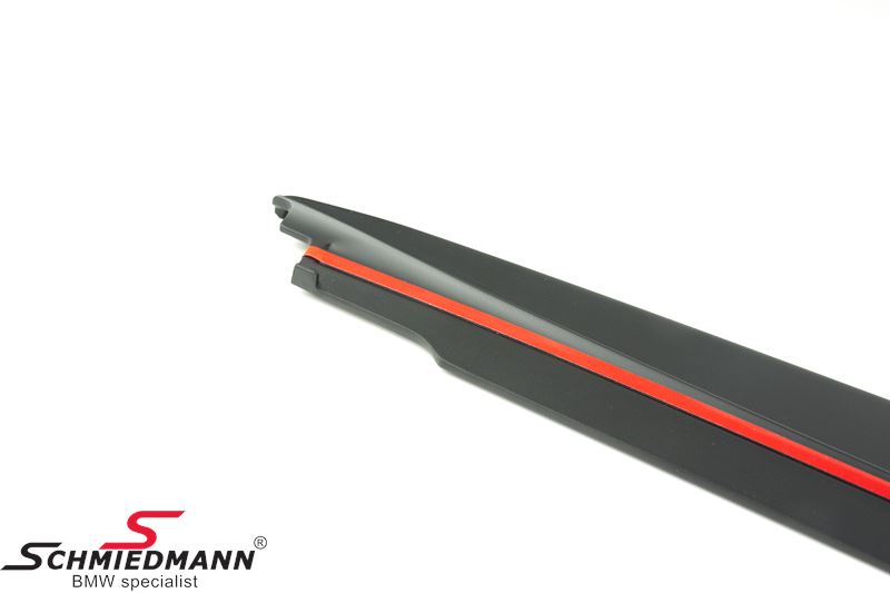 Side Skirt Extension, Matte Black