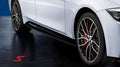 Side Skirt Extension, Matte Black