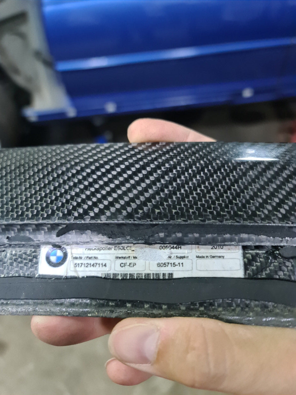 Carbon Fiber Rear Spoiler