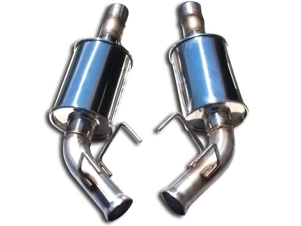 Version 2 Axle-Back System 2.5-Inch T304 Stainless Steel