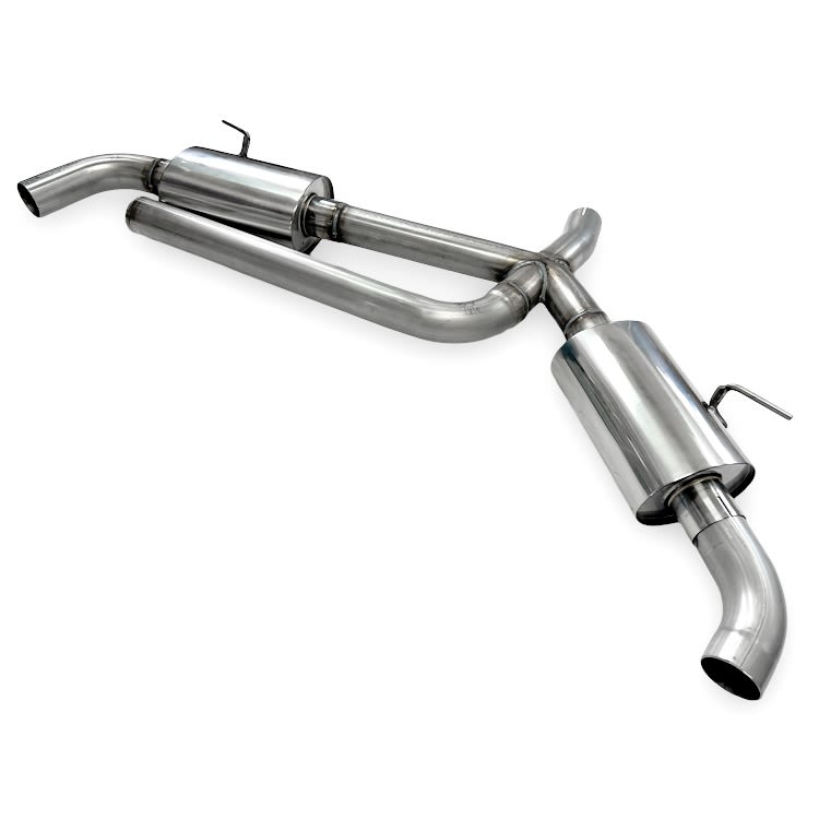 EcoFlow Axle-Back Exhaust 2.5-Inch T304 Stainless