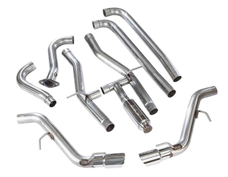 Version 3 3-Inch T304 Stainless Muffler Delete Cat-Back