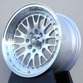 MT10 15x8 +25mm 4x100/4x114.3mm Silver Machined Face