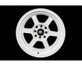 Time Attack 15x8 +0mm 4x100/4x114.3 Gloss White Wheel