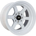 Time Attack 15x8 +0mm 4x100/4x114.3 Gloss White Wheel