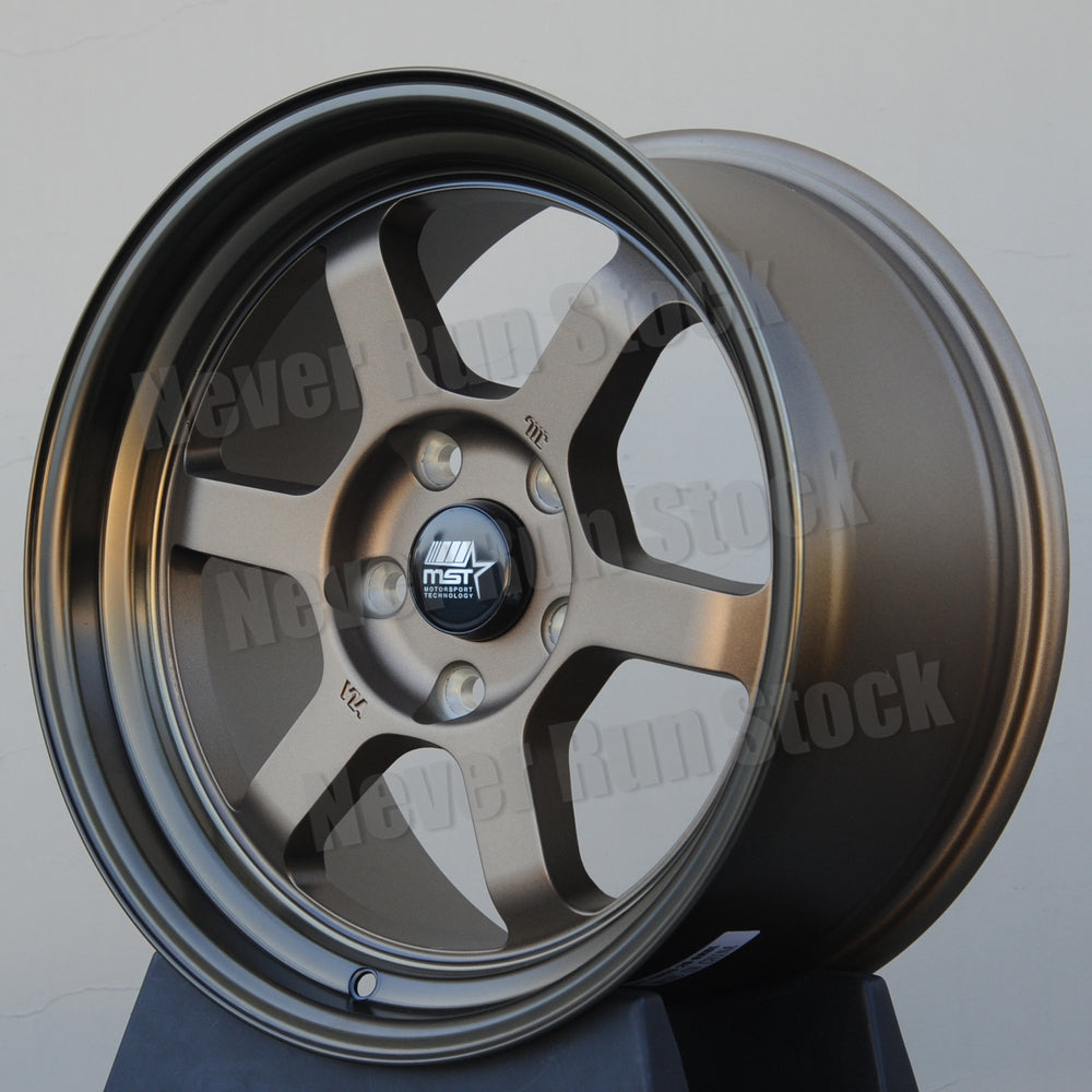 Time Attack 16x8 +20mm 5x114.3mm Matte Bronze Wheel