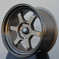 Time Attack 16x8 +20mm 5x114.3mm Matte Bronze Wheel