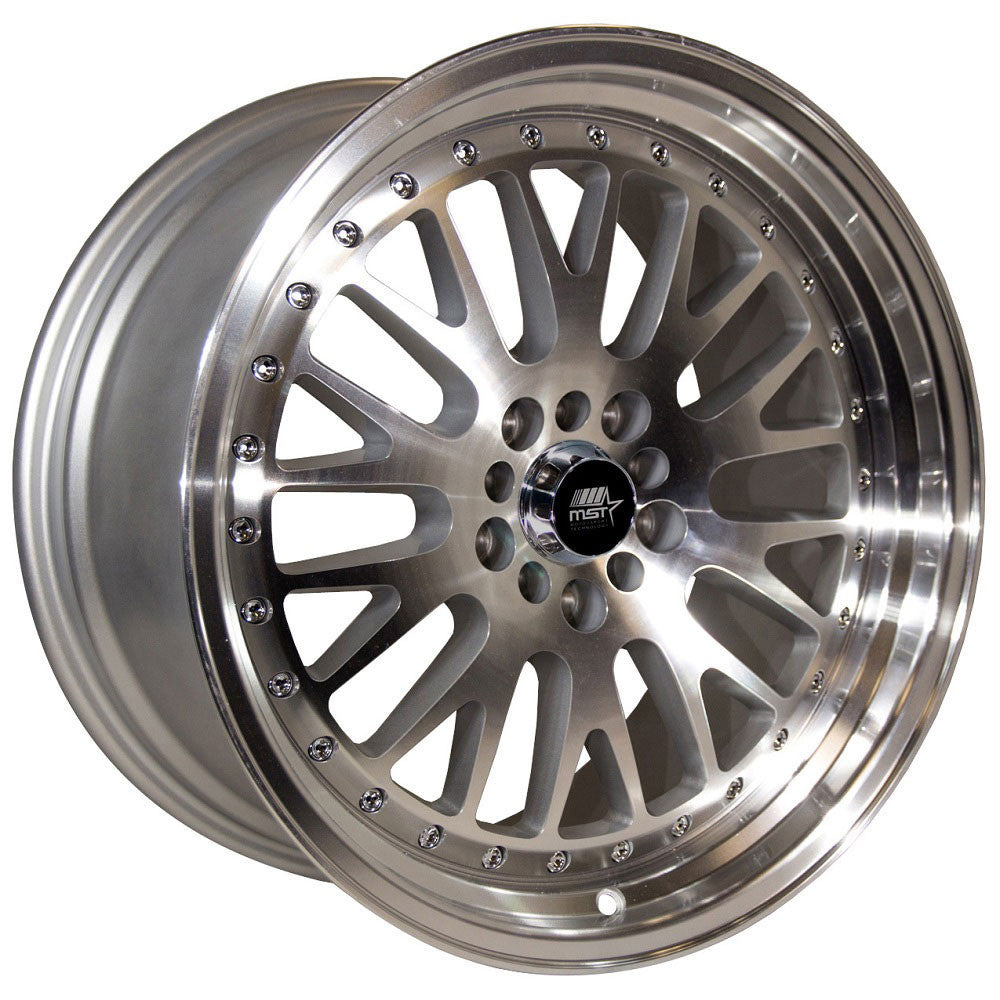 MT10 16x8 Silver w/ Machined Face Alloy Wheel