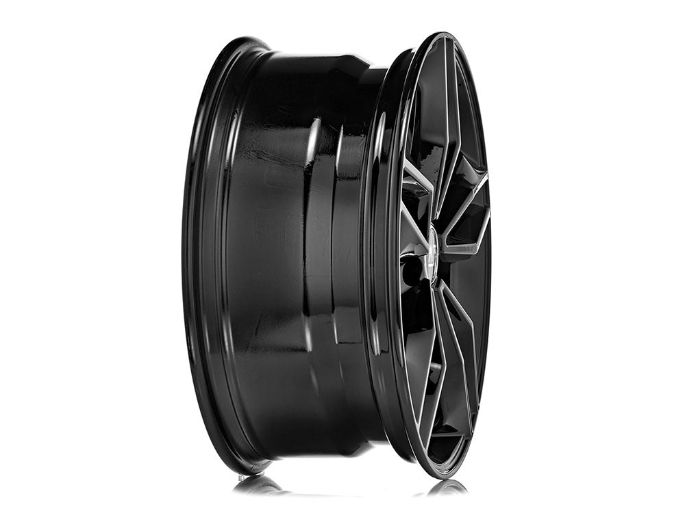 71 8x18 Gloss Black Alloy Wheel