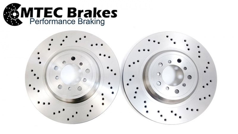 Vented Front Brake Disc Pair 312mm x 25mm