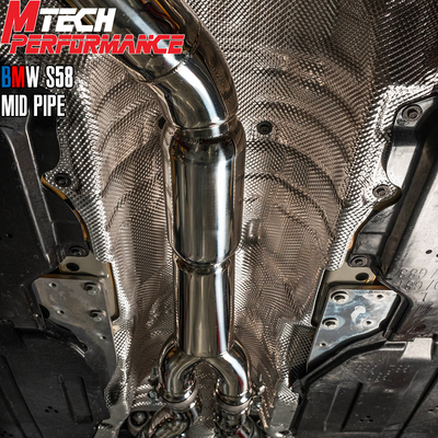 S58 Downpipe and Midpipe Bundle