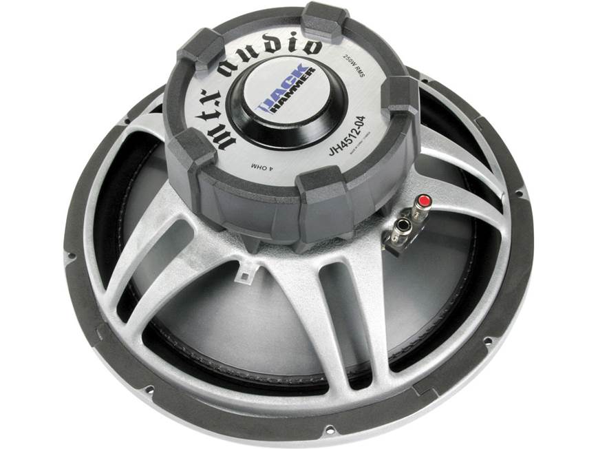 JackHammer 12-Inch Car Subwoofer Driver