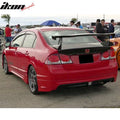 RR Style Rear Bumper Lip w/ Red LED 3rd Brake Light