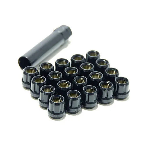 Open End Lug Nuts with Spline Drive and Dual Hex Adapter
