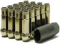 SR48 Open-Ended Lug Nuts 12x1.50 48mm Titanium