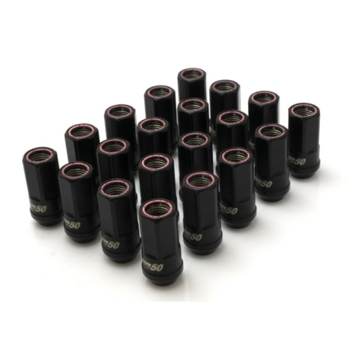 HR50 Open-End Lug Nut Kit, 14x1.50mm, 50mm