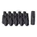 SR48 48mm Open-Ended Lug Nut Set, Black, 12x1.5