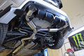Cat-Back Exhaust System w/ Burnt Blue Titanium Tips