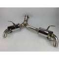 Cat-Back Exhaust System w/ Burnt Blue Titanium Tips