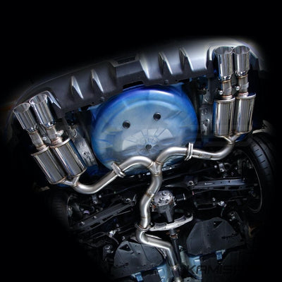 Cat-Back Exhaust System w/ Dual Mufflers and Resonator