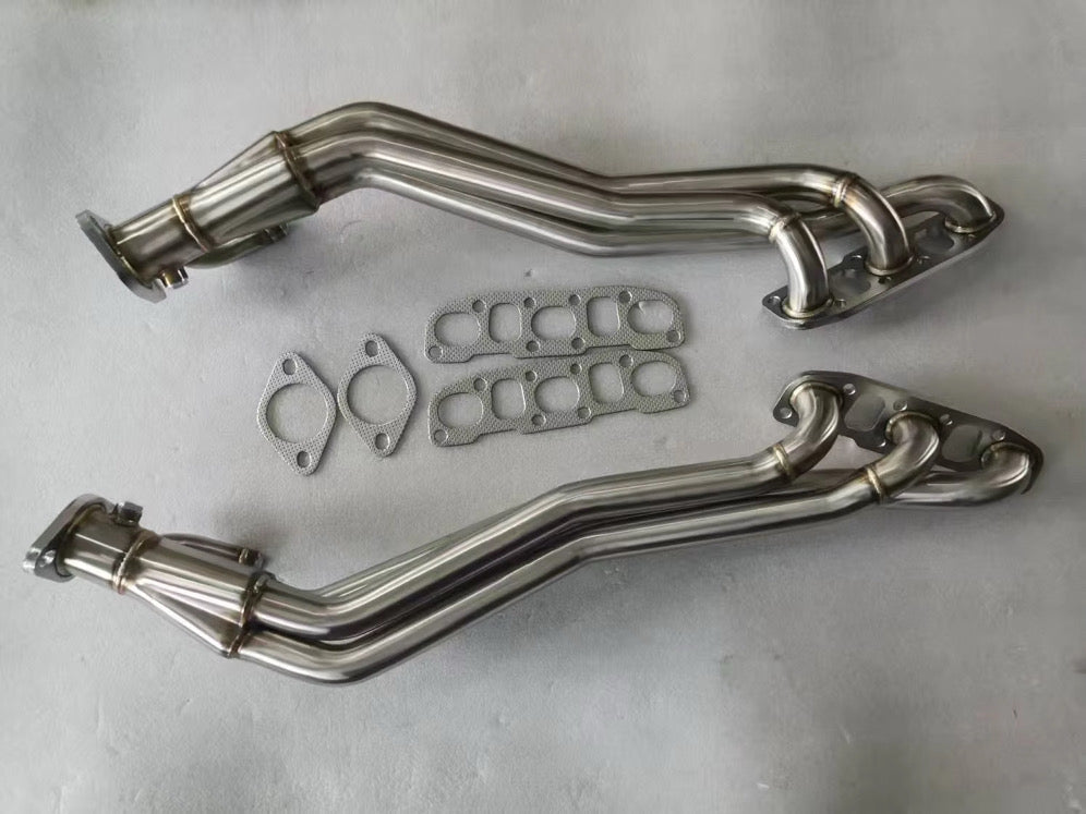 Long Tube Headers for VQ35DE/HR, VQ37VHR Engines