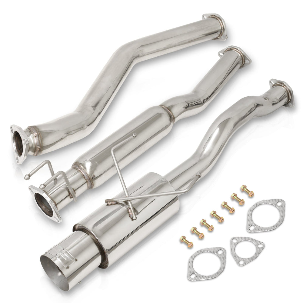 Cat-Back Exhaust System, 4.5-Inch Tip, 2.5-3.0 Inch Piping