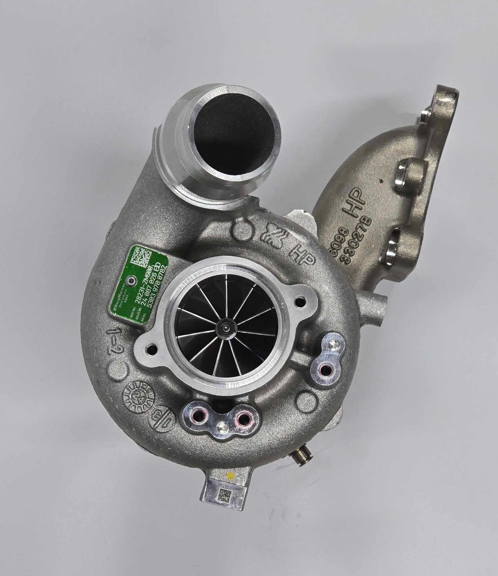Hybrid Turbocharger with Wastegate Actuator