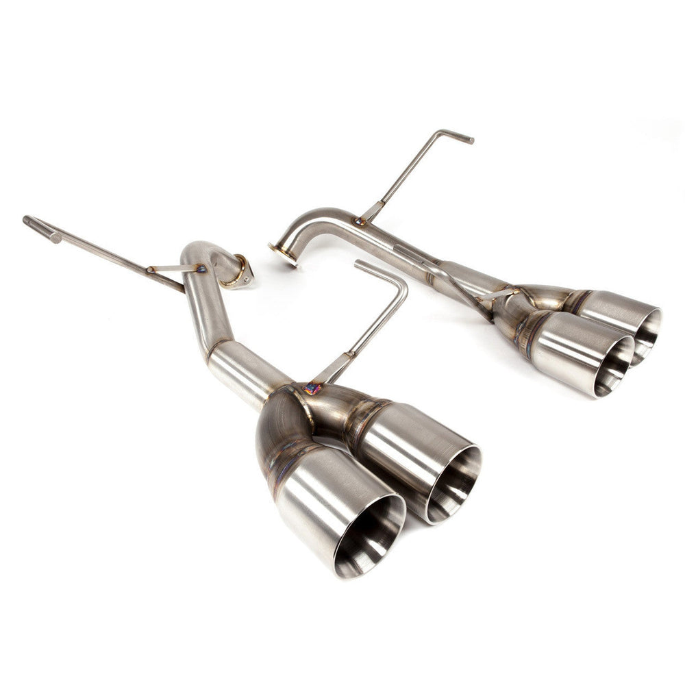 T304 Stainless Steel Mandrel-Bent Muffler Delete Exhaust System