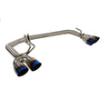 3.5-Inch Single-Wall Neochrome Quad Tip Exhaust System