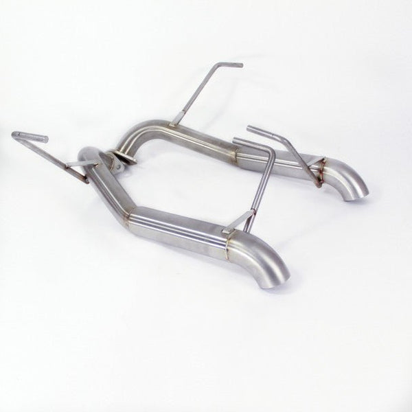 Axle-Back Exhaust, T304 Stainless, 2-Inch Dual