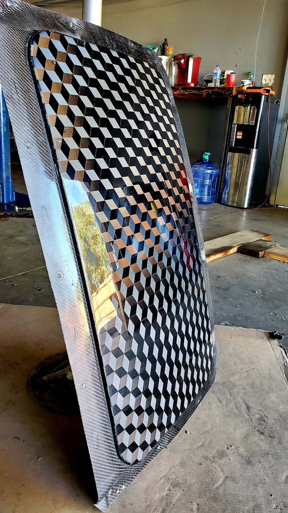 Carbon Fiber Sunroof Delete Panel
