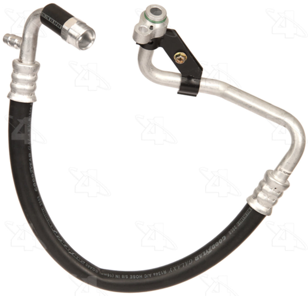 Suction Line Hose Assembly, Aluminum and Rubber