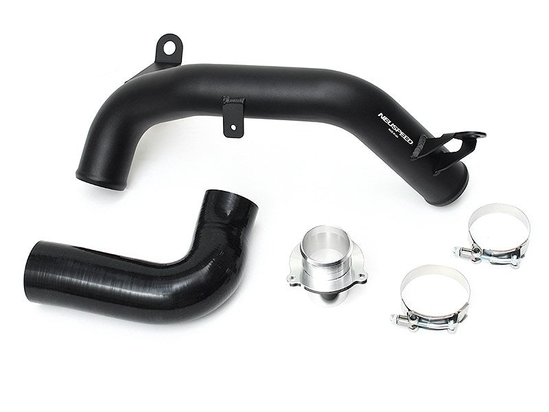 Mandrel-Bent Discharge Pipe Kit w/ Billet Adapter