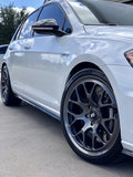 RSe122 18x8 +45mm 5x112 Gloss Black Wheel