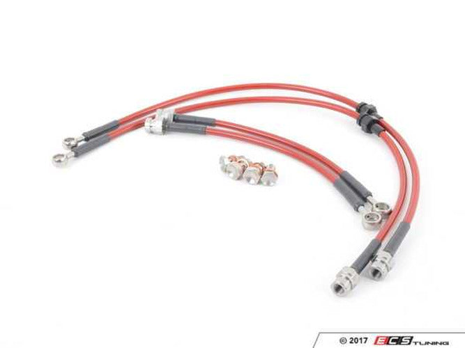 Stainless Steel Braided Brake Line Kit