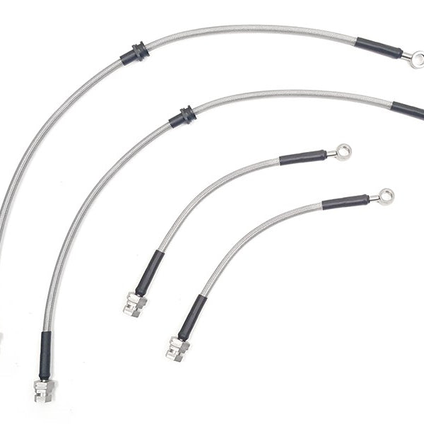 Braided Stainless Steel Brake Line Kit